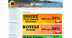 Desktop Screenshot of idealspain.com